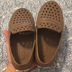 Brown Kids Moccasins